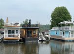 Family of Tiny Floating Cottages